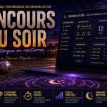 Concours nocturne de pétanque connecté