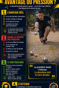 Jouer la deuxième boule : avantage ou pression ?