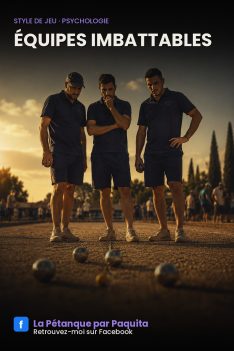 Équipes de pétanque imbattables